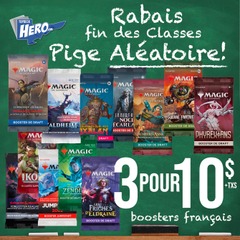 MTG BOOSTERS 3 Piges Random - FRANCAIS